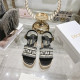 DIOR 디올 여성용 샌들 (굽높이9.5CM) D42901 2COLOR