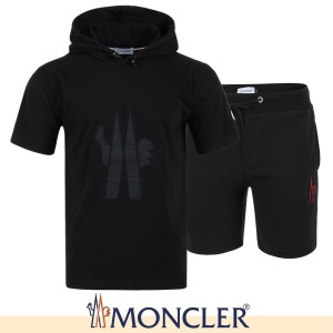 MONCLER 몽클레어 그레노블 빅로고 후드T & 반바지 셋업