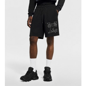 LOUIS VUITTON 루이비통 플라워 LV 자수 로고 쇼트 팬츠 2COLOR