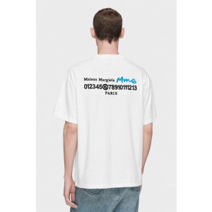 MAISON MARGIELA 메종마르지엘라 MM6 넘버링 로고 숏 슬리브 티셔츠 2COLOR