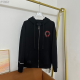 CHROME HEARTS 크롬하츠 레드 홀스슈 세메터리 집업 후드 자켓