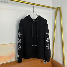 CHROME HEARTS 크롬하츠 드레이크 서티파이드 러버 보이 후드 스웨트셔츠