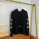 CHROME HEARTS 크롬하츠 드레이크 서티파이드 러버 보이 후드 스웨트셔츠