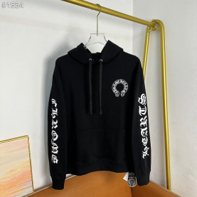 CHROME HEARTS 크롬하츠 드레이크 서티파이드 러버 보이 후드 스웨트셔츠