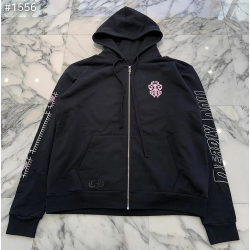 CHROME HEARTS 크롬하츠 데들리 돌 홀스슈 바인 대거 집업 후드