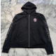 CHROME HEARTS 크롬하츠 데들리 돌 홀스슈 바인 대거 집업 후드
