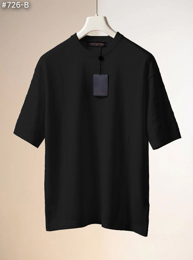 LOUIS VUITTON 루이비통 모노그램 쇼트 슬리브드 코튼 크루넥 2COLOR