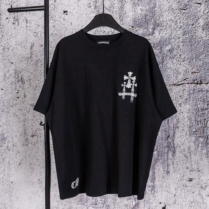 CHROME HEARTS 크롬하츠 실버 멀티 크로스 티셔츠