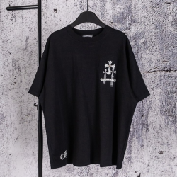 CHROME HEARTS 크롬하츠 실버 멀티 크로스 티셔츠