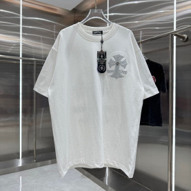 CHROME HEARTS 크롬하츠 64274 레터링 크로스 반팔 2COLOR