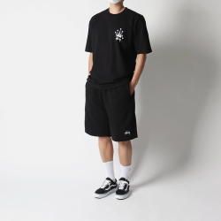 STUSSY 스투시 자수 로고 트레이닝 반바지