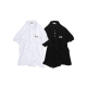 MAISON KITSUNE 메종키츠네 더블 헤드 패치 카라 반팔