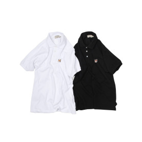MAISON KITSUNE 메종키츠네 원 헤드 패치 PK 카라 반팔