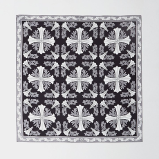 CHROME HEARTS 크롬하츠 스퀘어 로고 스카프