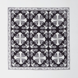 CHROME HEARTS 크롬하츠 스퀘어 로고 스카프