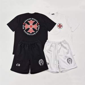 CHROME HEARTS 크롬하츠 1번 반팔&반바지 세트