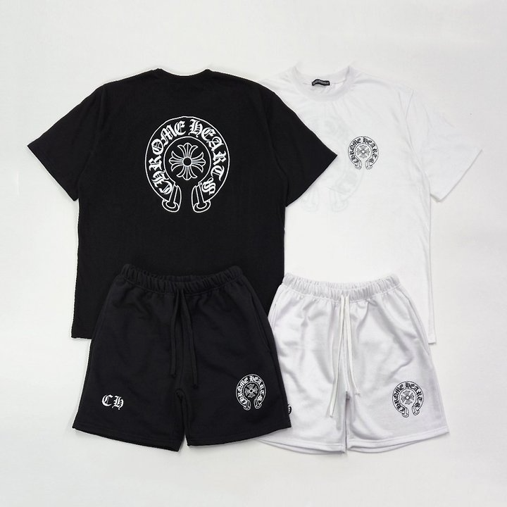 CHROME HEARTS 크롬하츠 2번 반팔&반바지 세트