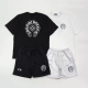 CHROME HEARTS 크롬하츠 2번 반팔&반바지 세트