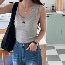 LOEWE 로에베 아나그램 자수 탱크 탑 3COLOR