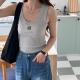 LOEWE 로에베 아나그램 자수 탱크 탑 3COLOR
