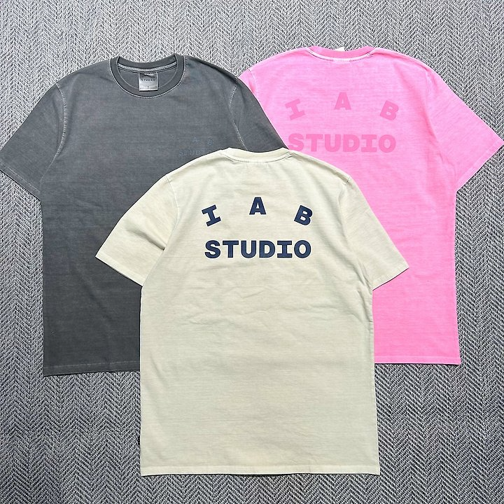 IAB STUDIO 아이앱스튜디오 피그먼트 반팔