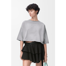 LOEWE 로에베 크롭 로고 티셔츠