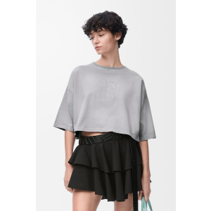 LOEWE 로에베 크롭 로고 티셔츠