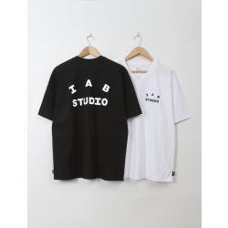 IAB STUDIO 아이앱스튜디오 PU 루즈핏 반팔