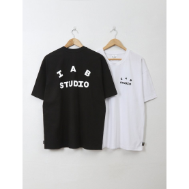 IAB STUDIO 아이앱스튜디오 PU 루즈핏 반팔