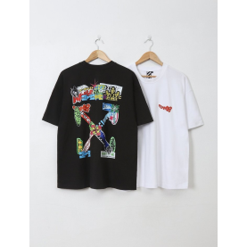 OFF-WHITE 오프화이트 에얼리언 루즈핏 반팔