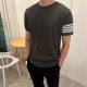 THOM BROWNE 톰브라운 사선완장 니트 반팔 3COLOR