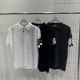 THOM BROWNE 톰브라운 사선완장 카라 니트 반팔