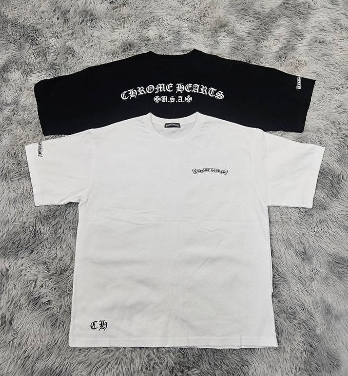 CHROME HEARTS 크롬하츠 RM 라운드 반팔