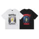 BALENCIAGA 발렌시아가 3331 메탈 로고 쿠튀르 로고 구제 워싱 반팔