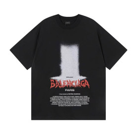 BALENCIAGA 발렌시아가 3342 더 도어 로고 반팔