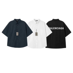BALENCIAGA 발렌시아가 6509 백 로고 반팔 셔츠
