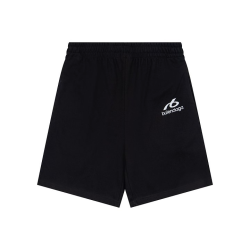 BALENCIAGA 발렌시아가 6512 3B 스포츠 아이콘 로고 스웨트 쇼츠