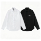 BALENCIAGA 발렌시아가 8019 BB 로고 자수 셔츠