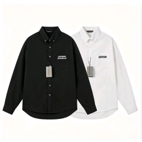 BALENCIAGA 발렌시아가 8020 마스킹 테이프 로고 셔츠 　