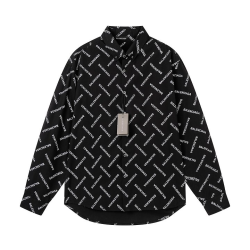 BALENCIAGA 발렌시아가 8021 올오버 로고 셔츠 2COLOR