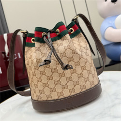 GUCCI 구찌 웹 스몰 버킷백 A002GW