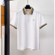 GUCCI 구찌 650827 인터로킹 G 자수 로고 배색 폴로 반팔
