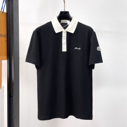 MONCLER 몽클레어 650832 자수 로고 배색 폴로 반팔 3COLOR
