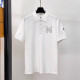 MONCLER 몽클레어 650870 레터링 핸들 자수 로고 폴로 반팔 3COLOR