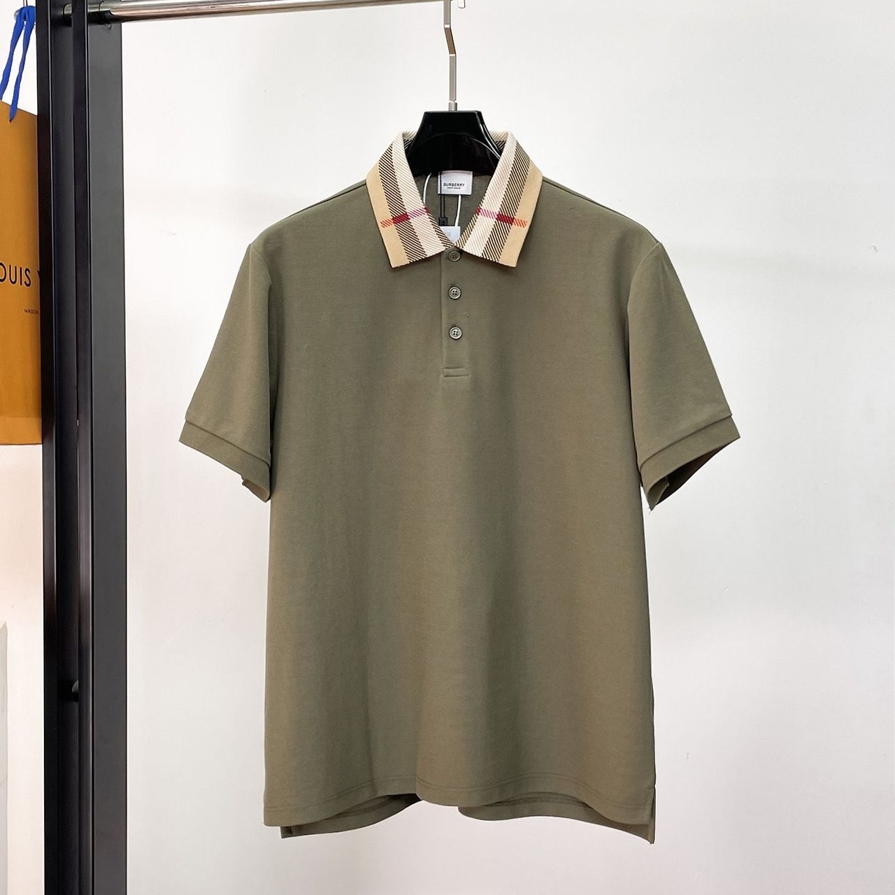 BURBERRY 버버리 650855 체크 칼라 폴로 반팔 6COLOR