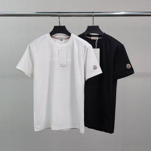 MONCLER 몽클레어 엠보로고 패치 반팔티