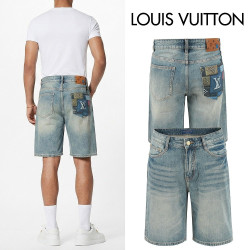 LOUIS VUITTON 루이비통 모자이크 로고 하프진