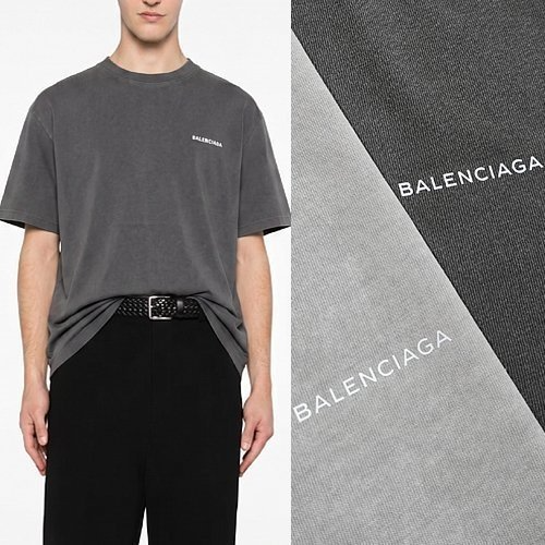 BALENCIAGA 발렌시아가 피그먼트워싱 반팔
