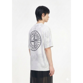STONE ISLAND 스톤아일랜드 서클릿 로고 워싱 반팔 2COLOR
