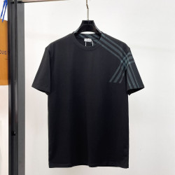 BURBERRY 버버리 650882 체크 디테일 코튼 반팔 2COLOR